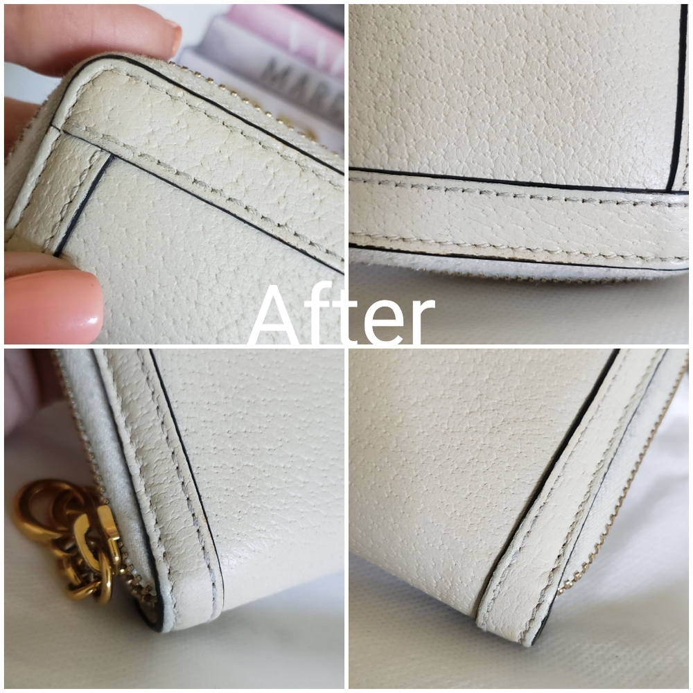 **SOLD** Authentic Pre-owned Gucci Ophidia Web Accent Zip Wallet - Picture 12 of 14